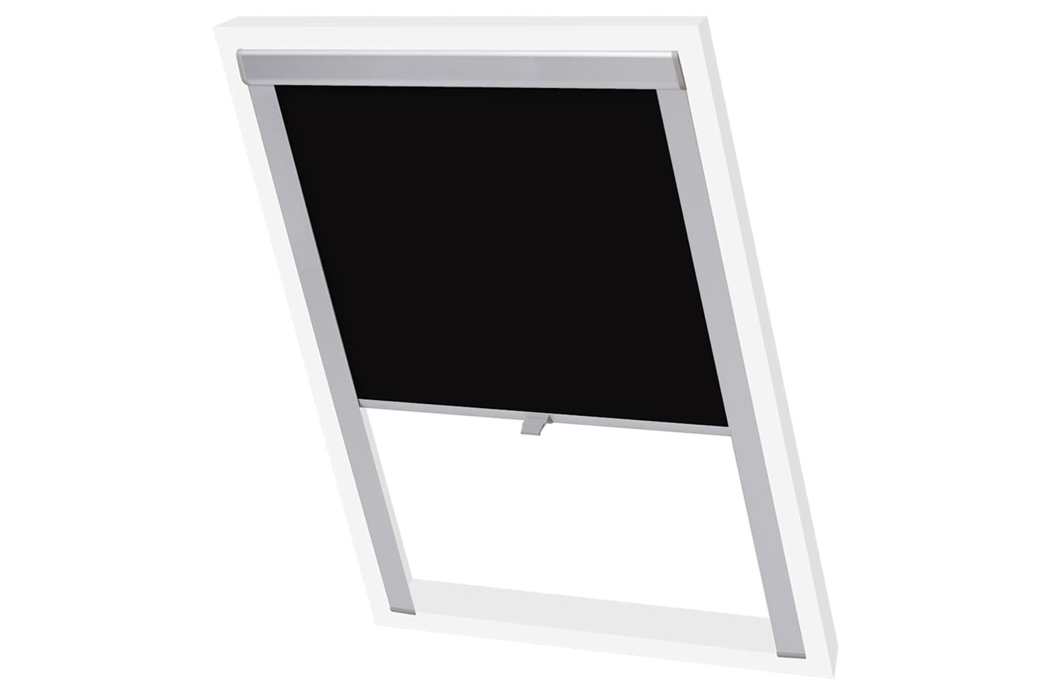 Vidaxl Blackout Roller Blind Black Fk06