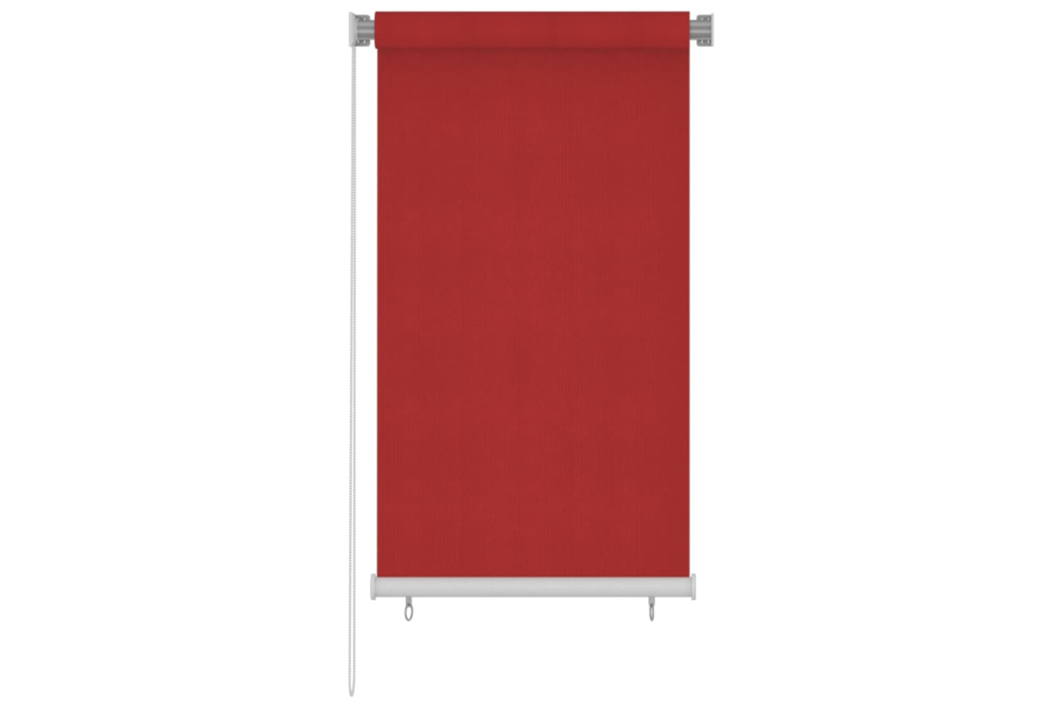 vidaXL 312888 Outdoor Roller Blind 80x140cm Red Hdpe