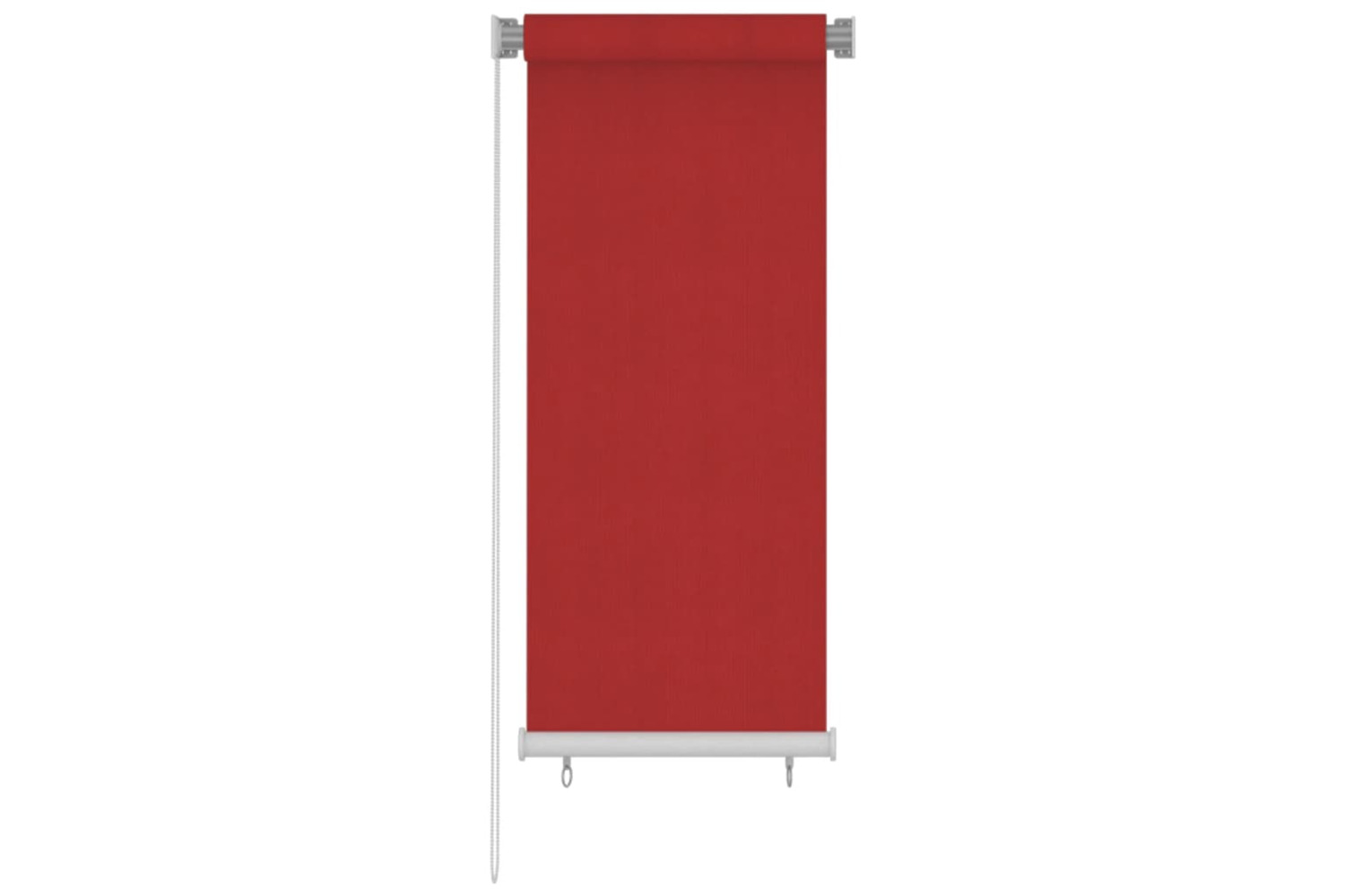 vidaXL 312887 Outdoor Roller Blind 60x140cm Red Hdpe