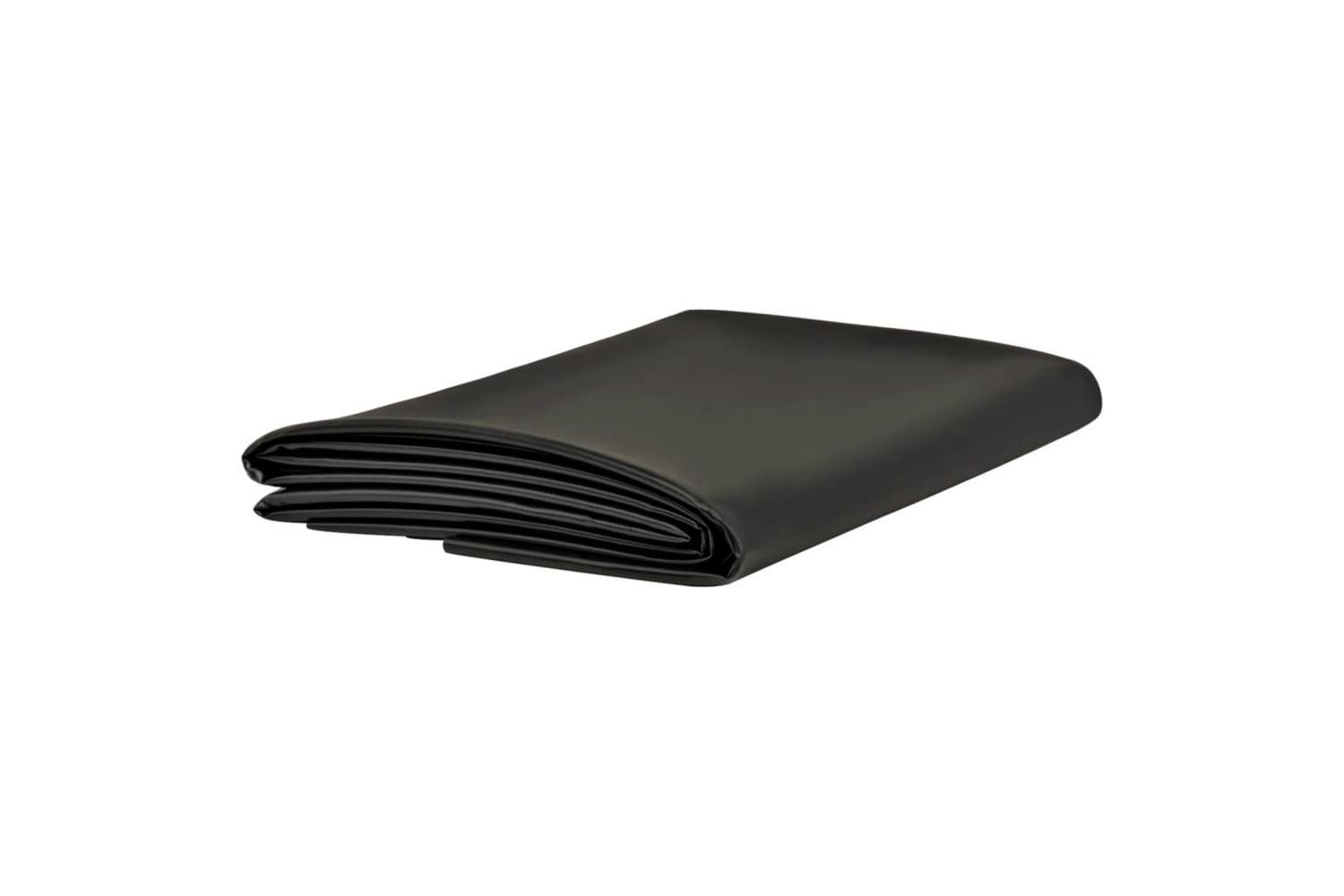 Vidaxl 148951 Pond Liner Black 4x4 M Pvc 0.5 Mm