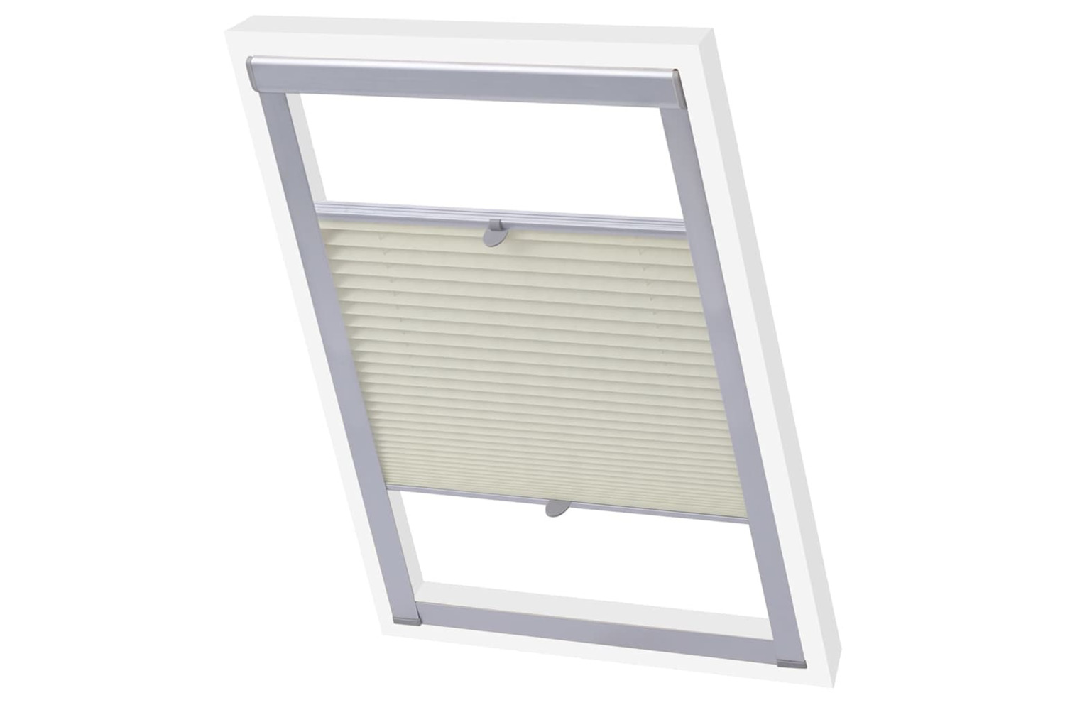 Vidaxl Pleated Blinds Cream 104