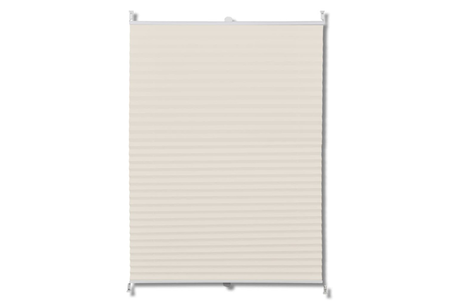vidaXL 240621 Plisse Blind 50x100cm Creme