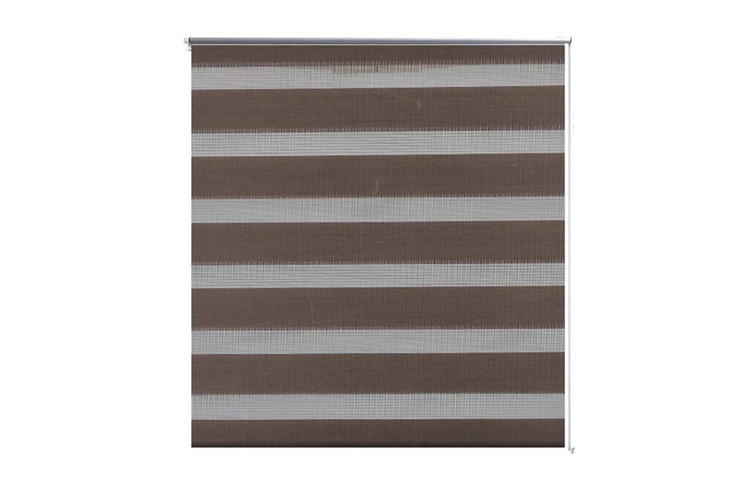Vidaxl Zebra Blind 40 X 100 Cm Coffee
