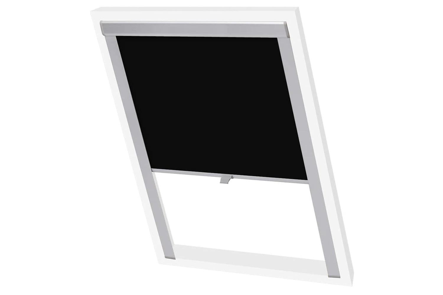 Vidaxl Blackout Roller Blinds Black P06/406