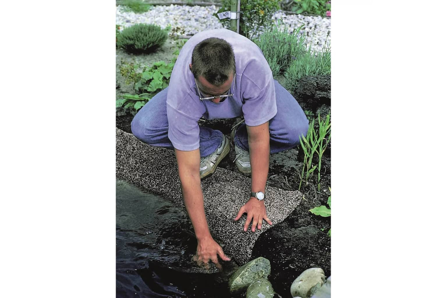 Ubbink 409292 Stone Pond Liner Classic 5x1 M Grey 1331003