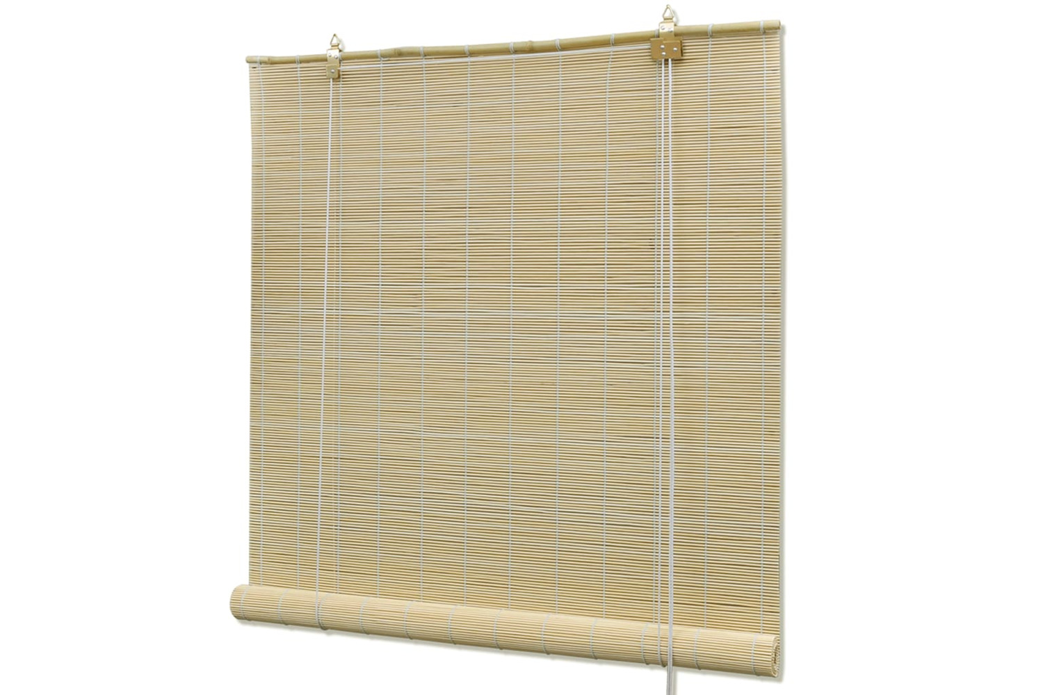 Vidaxl Natural Bamboo Roller Blinds 100 X 160 Cm