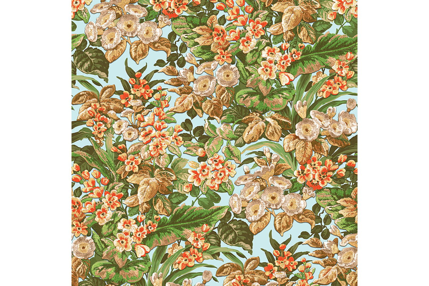 Dutch Wallcoverings 437426 Wallpaper Floral Multicolour