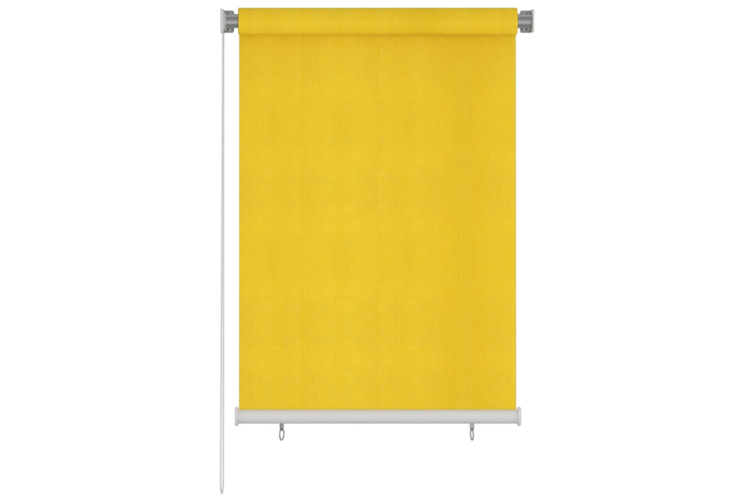 vidaXL 312863 Outdoor Roller Blind 100x140cm Yellow Hdpe