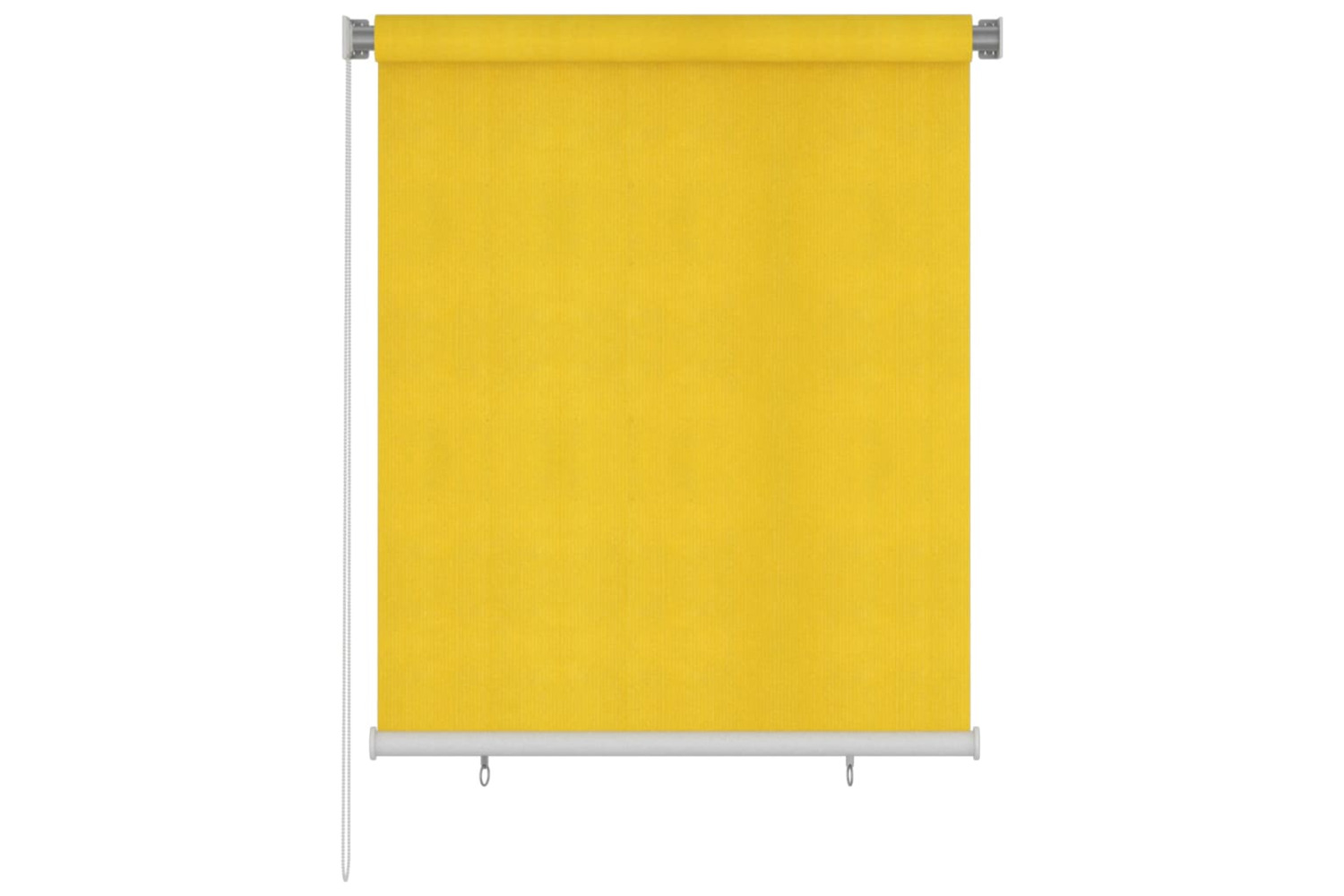 vidaXL 312864 Outdoor Roller Blind 120x140cm Yellow Hdpe