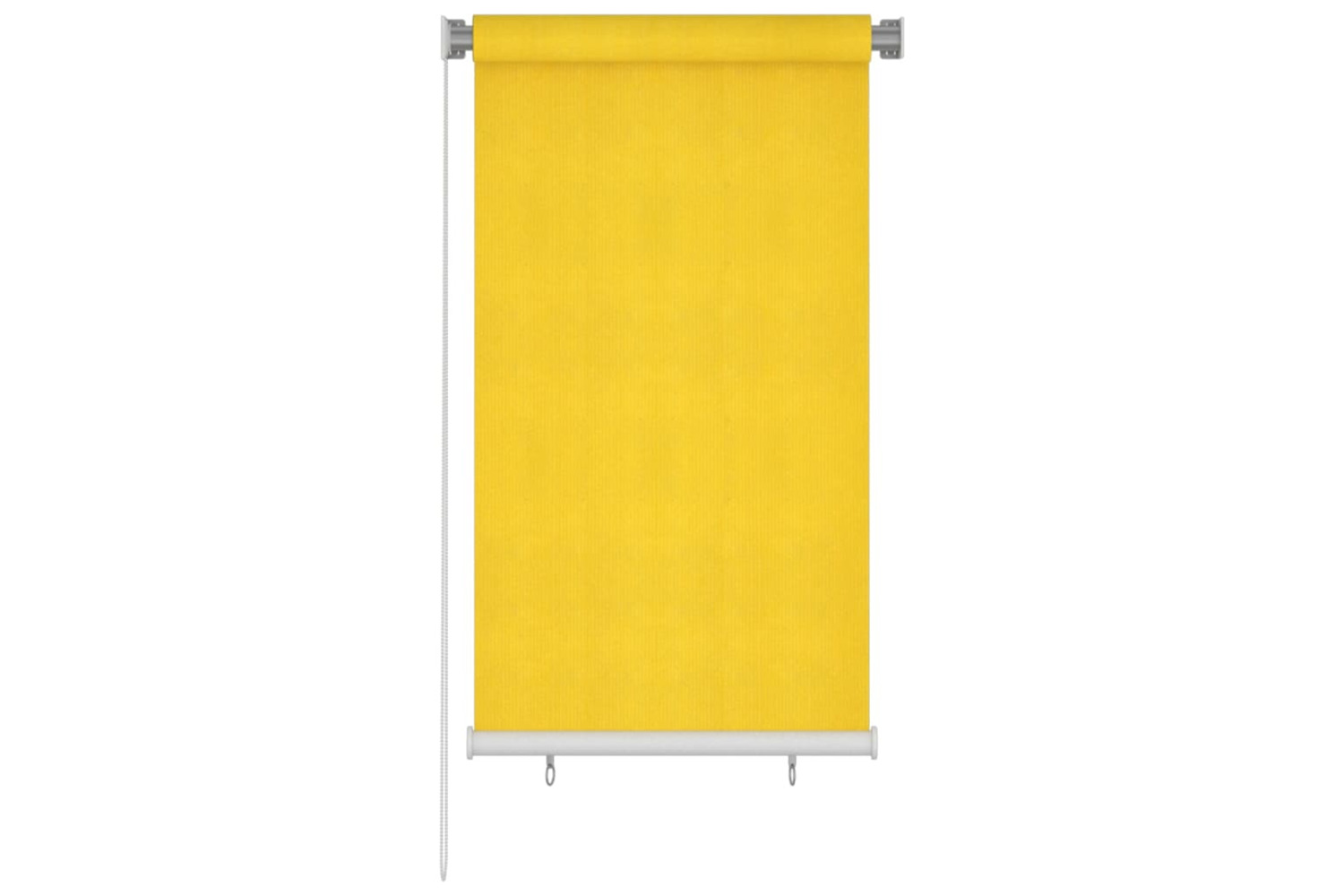 vidaXL 312862 Outdoor Roller Blind 80x140cm Yellow Hdpe