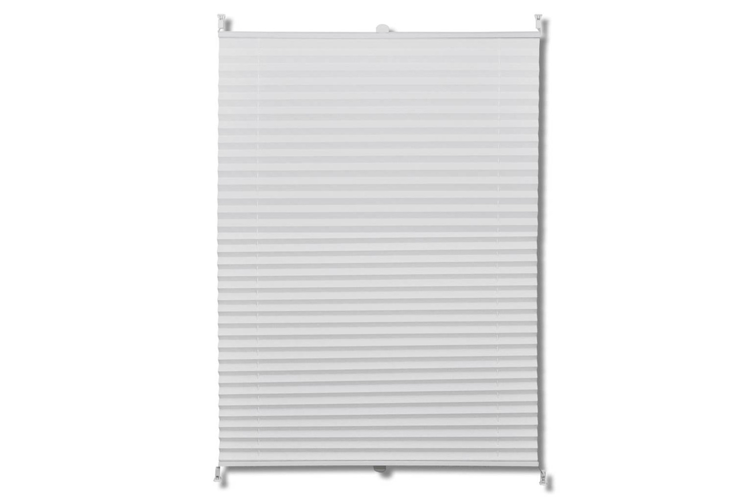Vidaxl Plisse Blind 40x200cm White Pleated Blind
