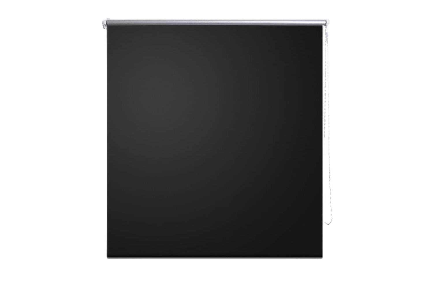 Vidaxl Roller Blind Blackout 120 X 230 Cm Black