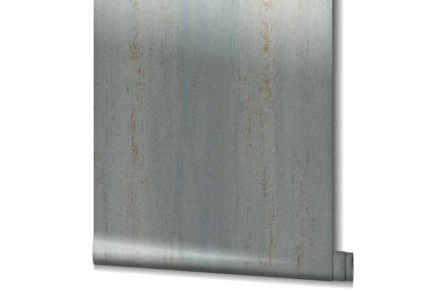 Noordwand 440475 Topchic Wallpaper Stripes Effect Metallic Grey