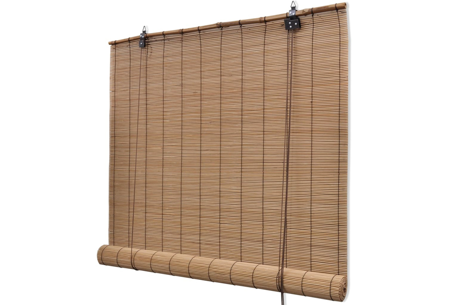 vidaXL 245815 Roller Blind Bamboo 140x220cm Brown