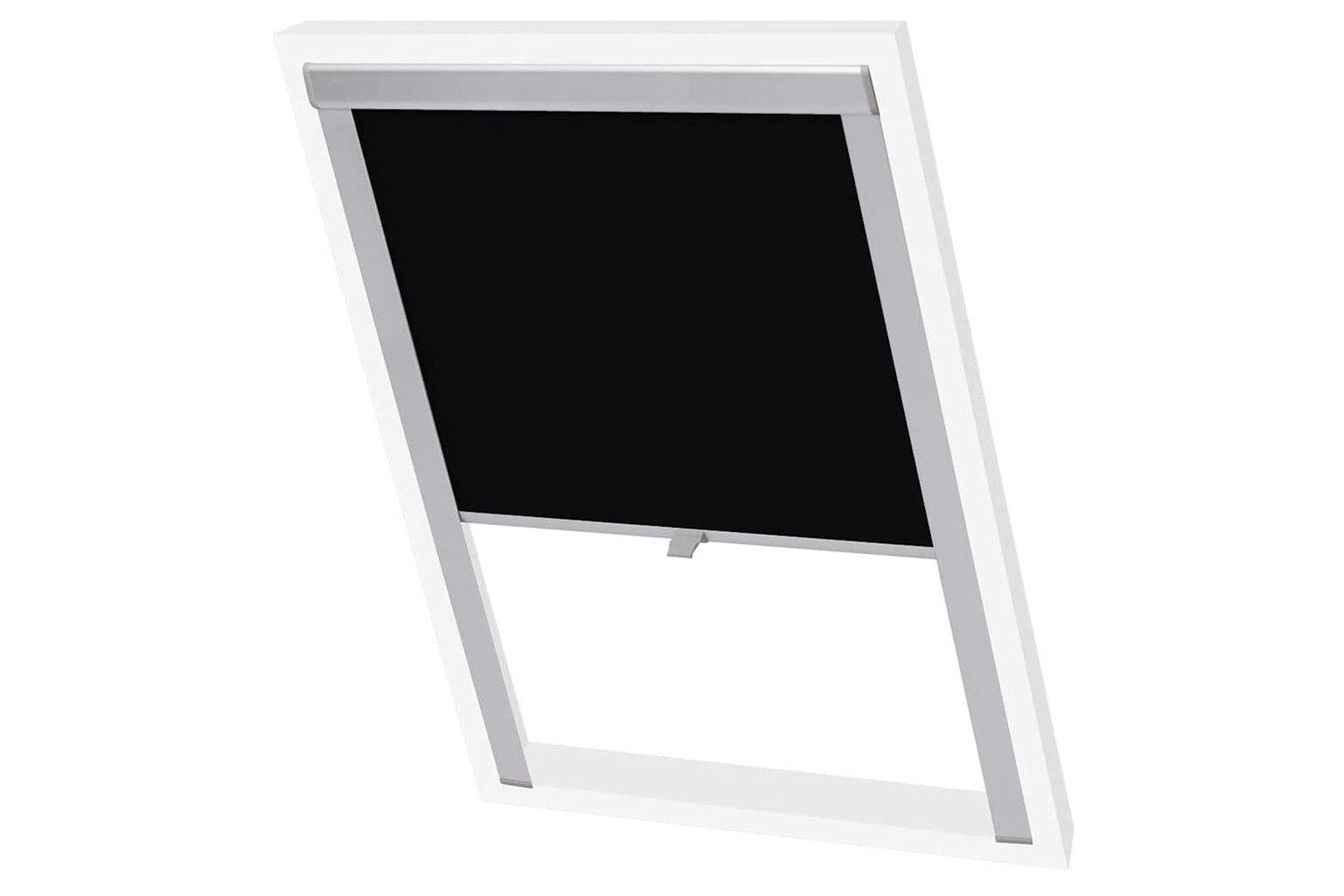 Vidaxl Blackout Roller Blind Black Mk06