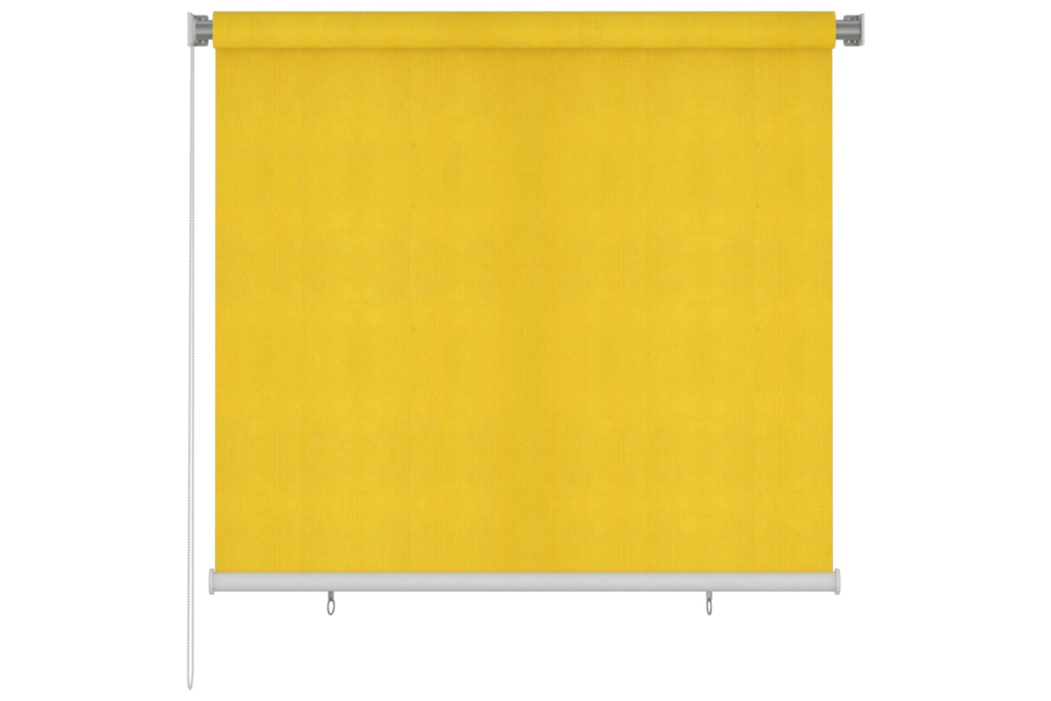 vidaXL 312866 Outdoor Roller Blind 160x140cm Yellow Hdpe