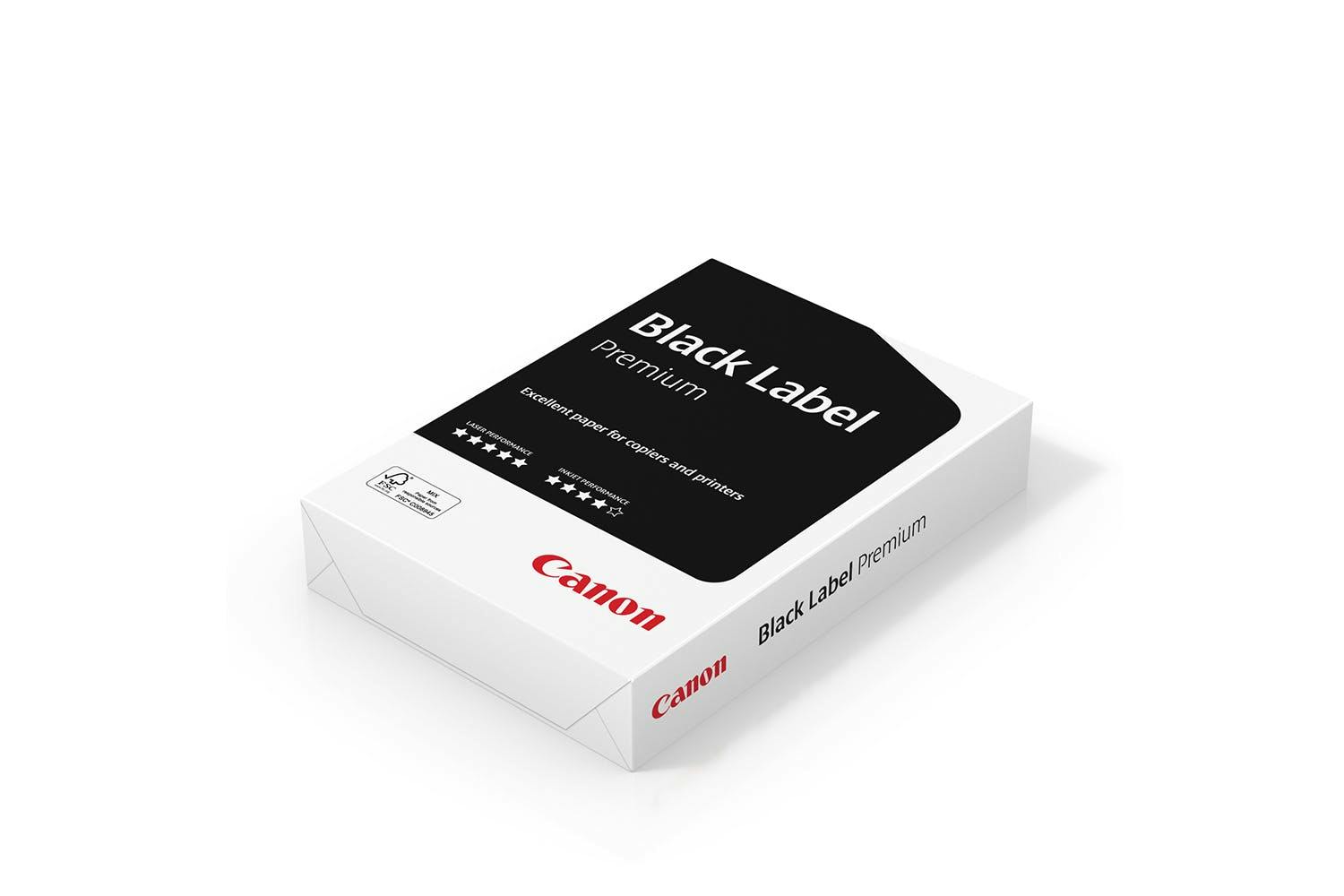 Canon A4 Premium Black Label Paper | 500 Sheets | 1 Pack
