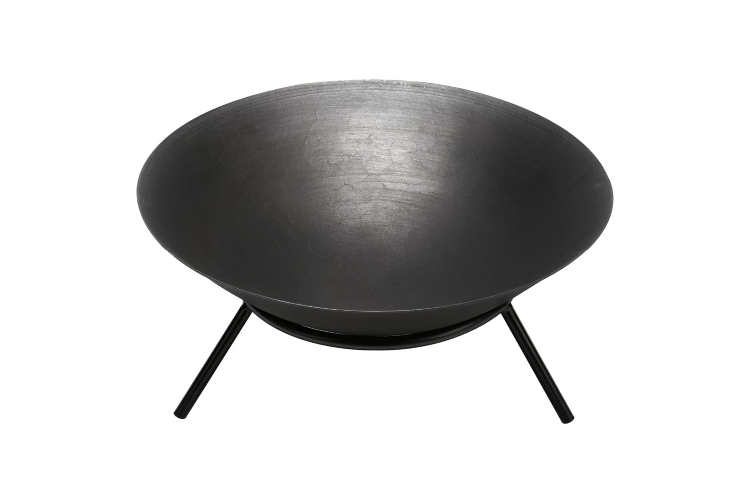 Perel 432487 Fire Bowl 56x26cm Black