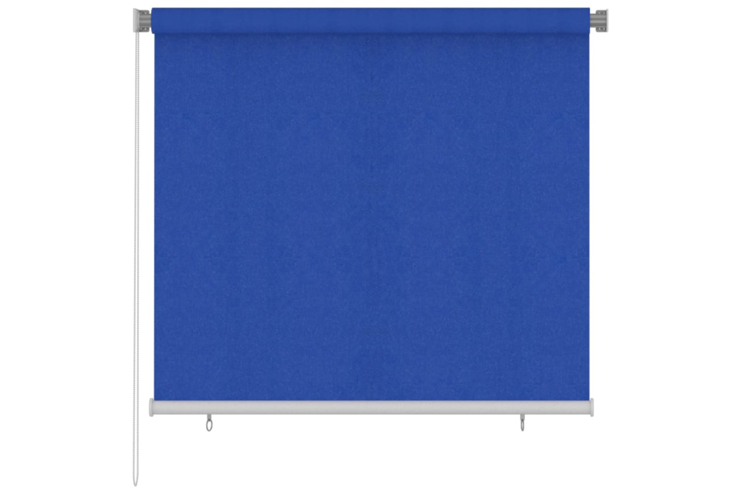 vidaXL 312840 Outdoor Roller Blind 160 X 140cm Blue Hdpe