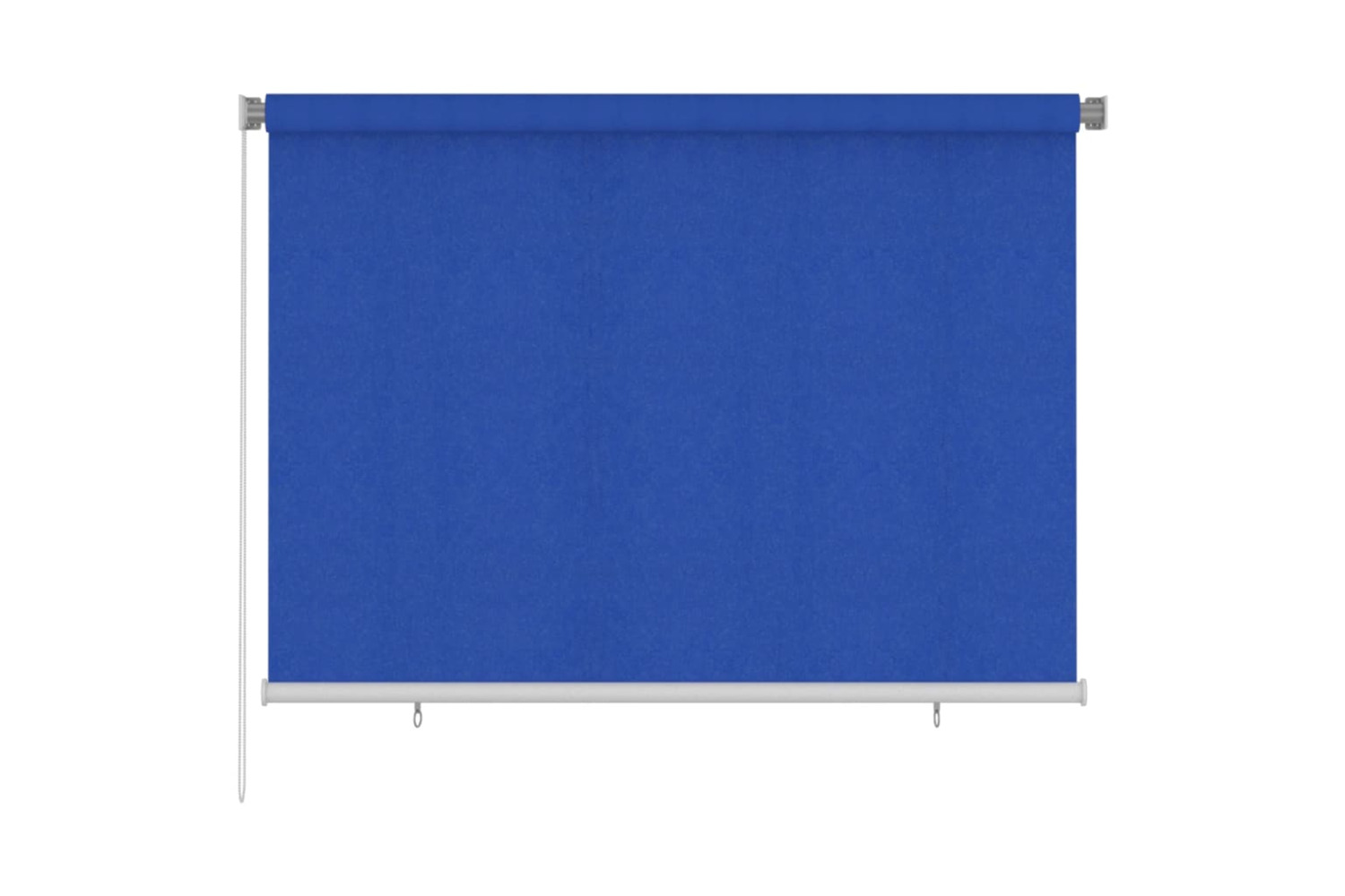 vidaXL 312842 Outdoor Roller Blind 200x140cm Blue Hdpe