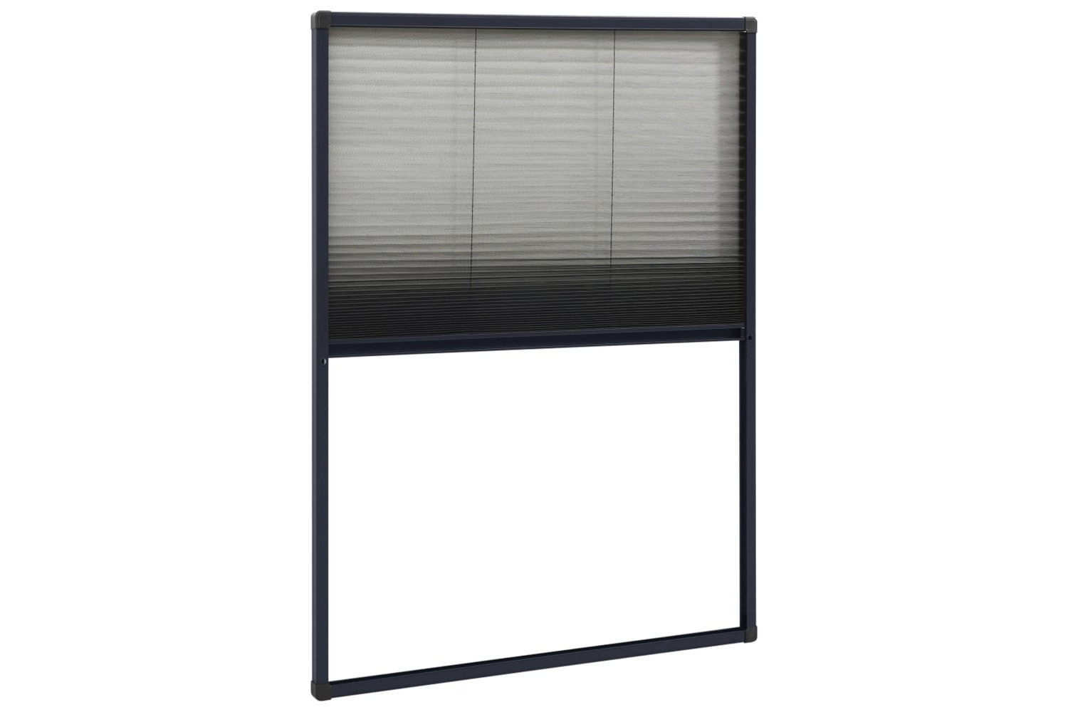 vidaXL 148665 Plisse Insect Screen For Windows Aluminium Anthracite 80x120cm