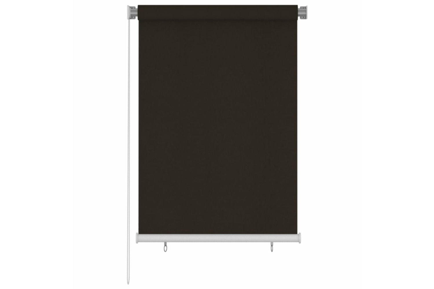 vidaXL 312967 Outdoor Roller Blind 100x140cm Brown Hdpe