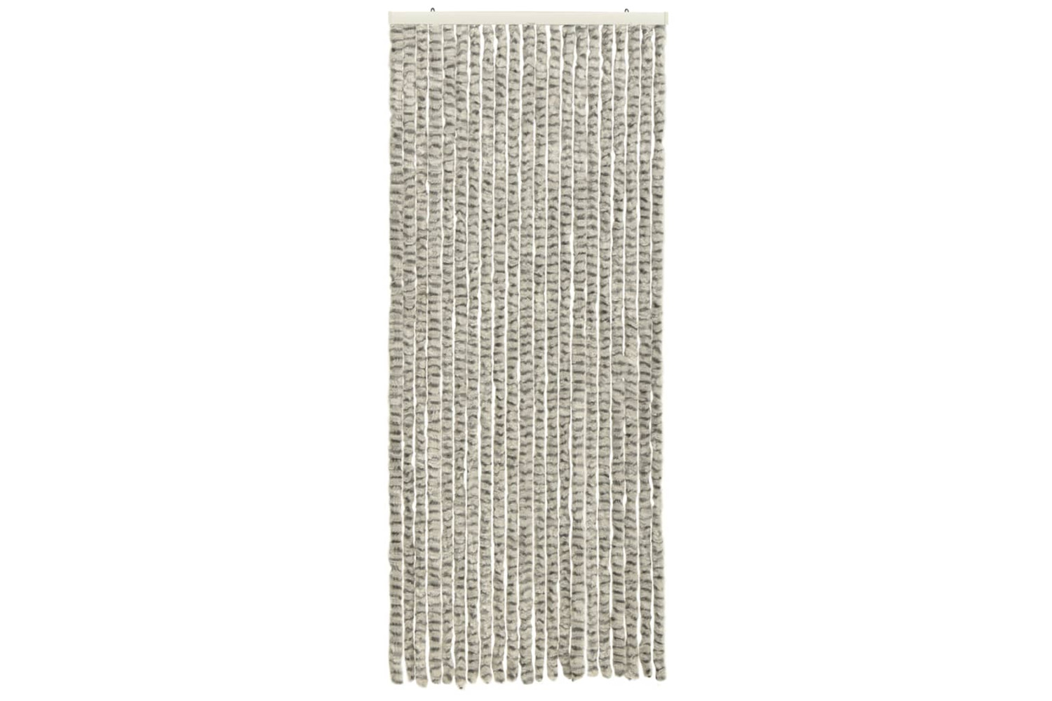 vidaXL Insect Curtain Light And Dark Grey 56x185cm Chenille