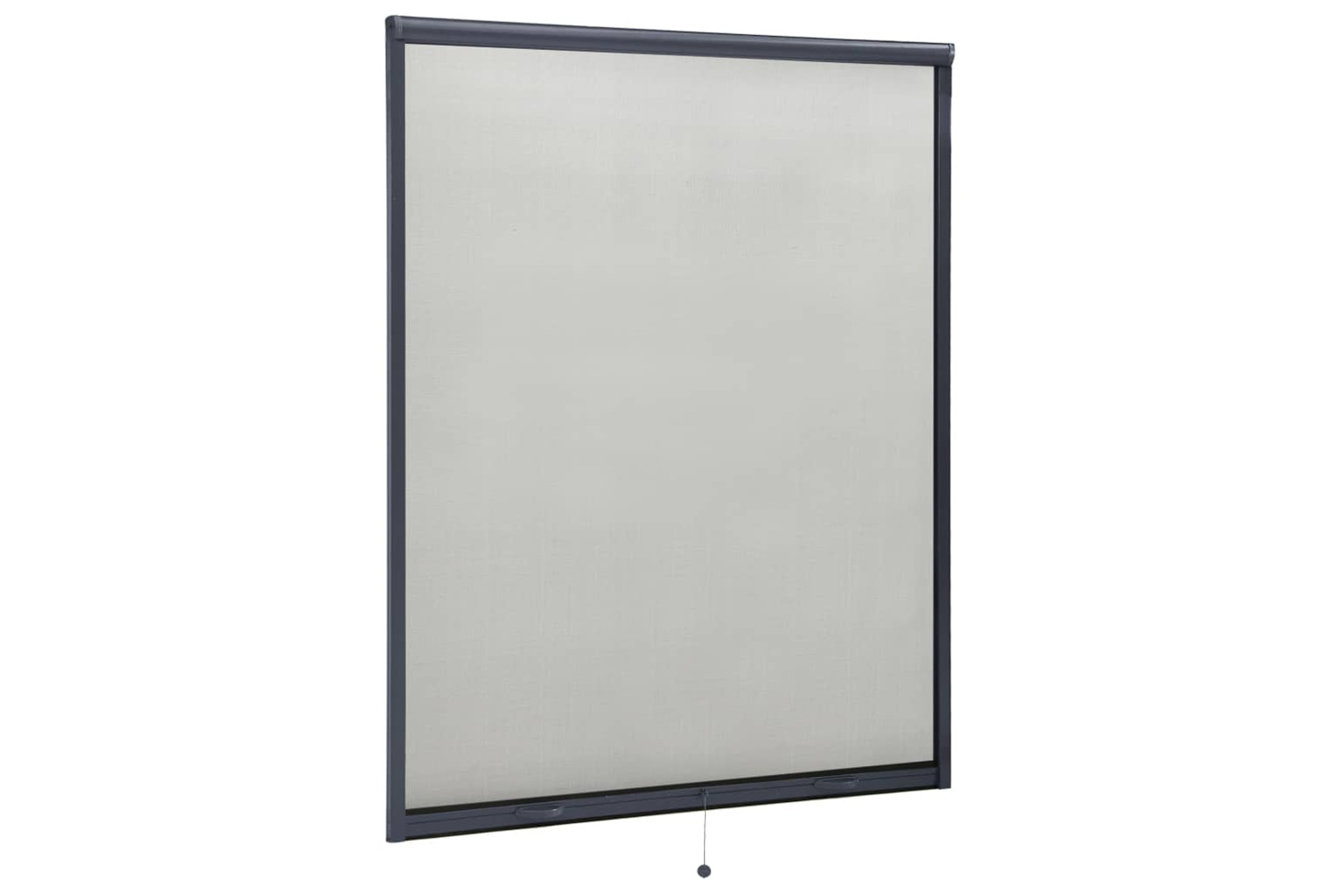 vidaXL 148745 Roll Down Insect Screen For Windows Anthracite 140x170cm