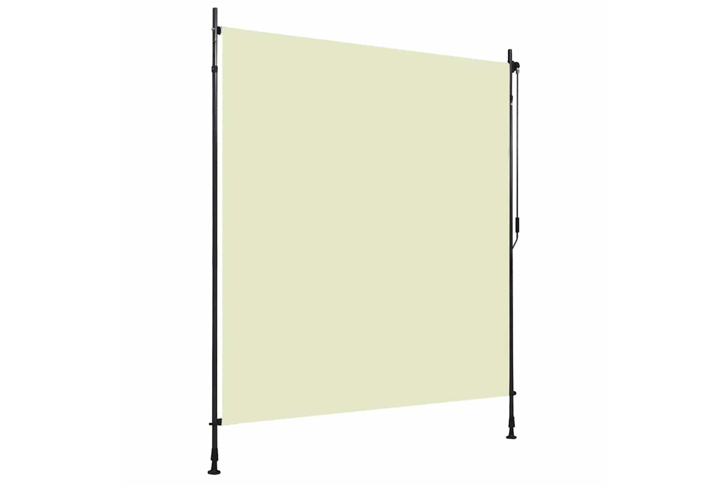 Vidaxl Outdoor Roller Blind 200x270 Cm Cream
