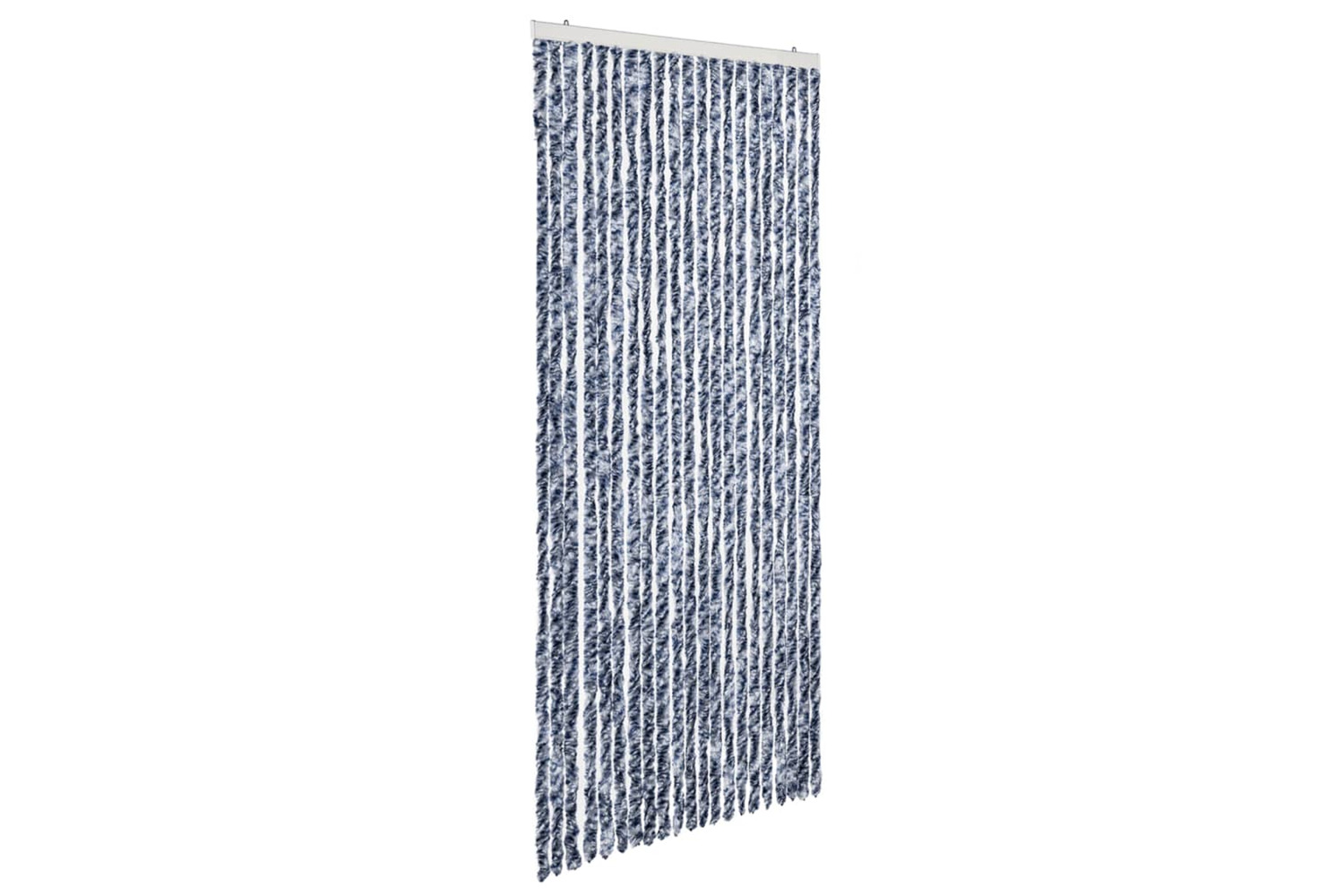 vidaXL Insect Curtain Blue And White 90x200cm Chenille