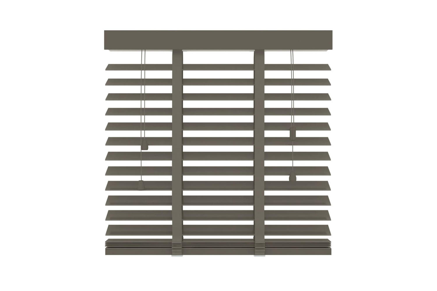 Decosol 423194 Horizontal Blinds Wood 50 Mm 120x180 Cm Taupe