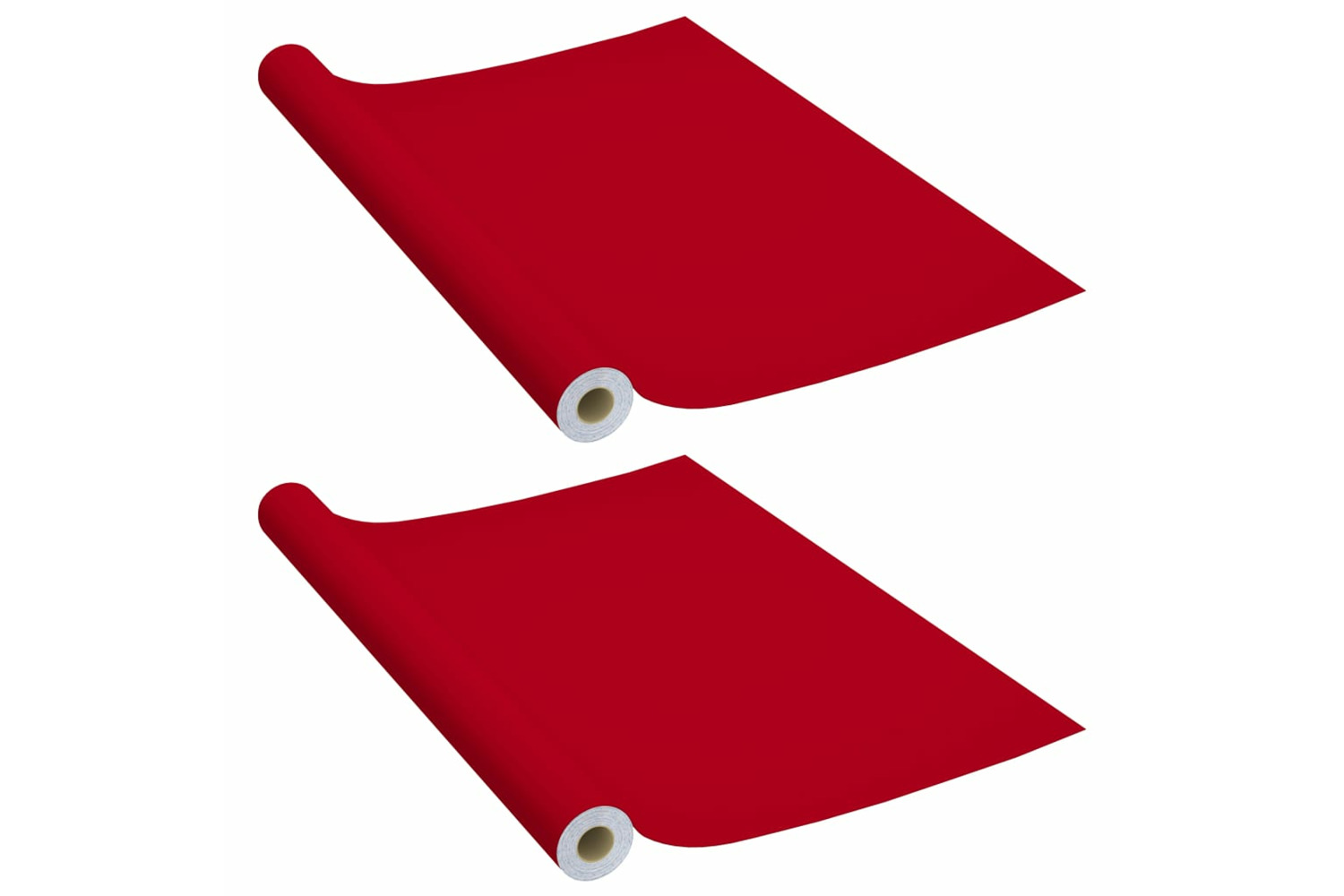 vidaXL 3059653 Self-adhesive Furniture Films 2 Pcs Red 500x90cm Pvc