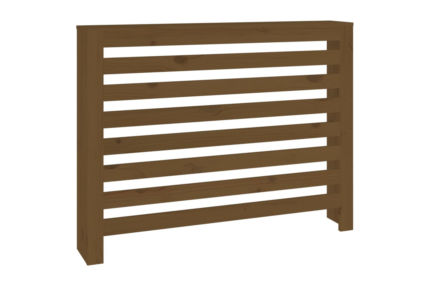 vidaXL 822599 Radiator Cover Honey Brown 108.5x19x84cm Solid Wood Pine