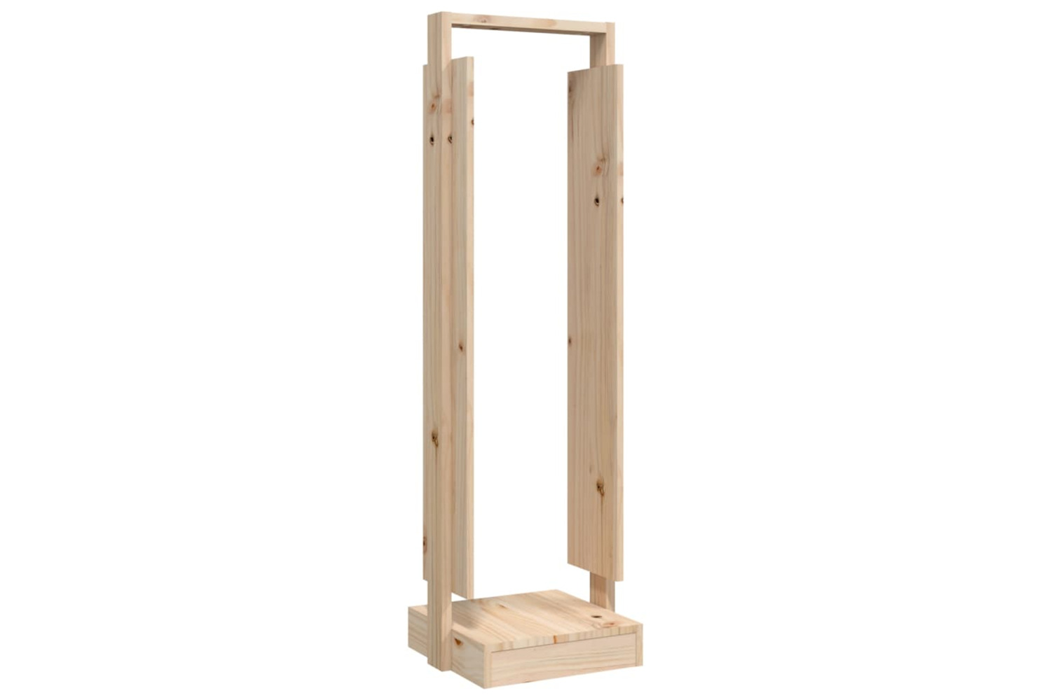 vidaXL 822621 Log Holder 33.5x30x110cm Solid Wood Pine