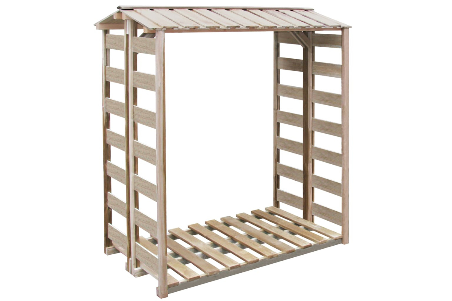 vidaXL 43329 Firewood Storage Shed 150x90x176cm Impregnated Pinewood