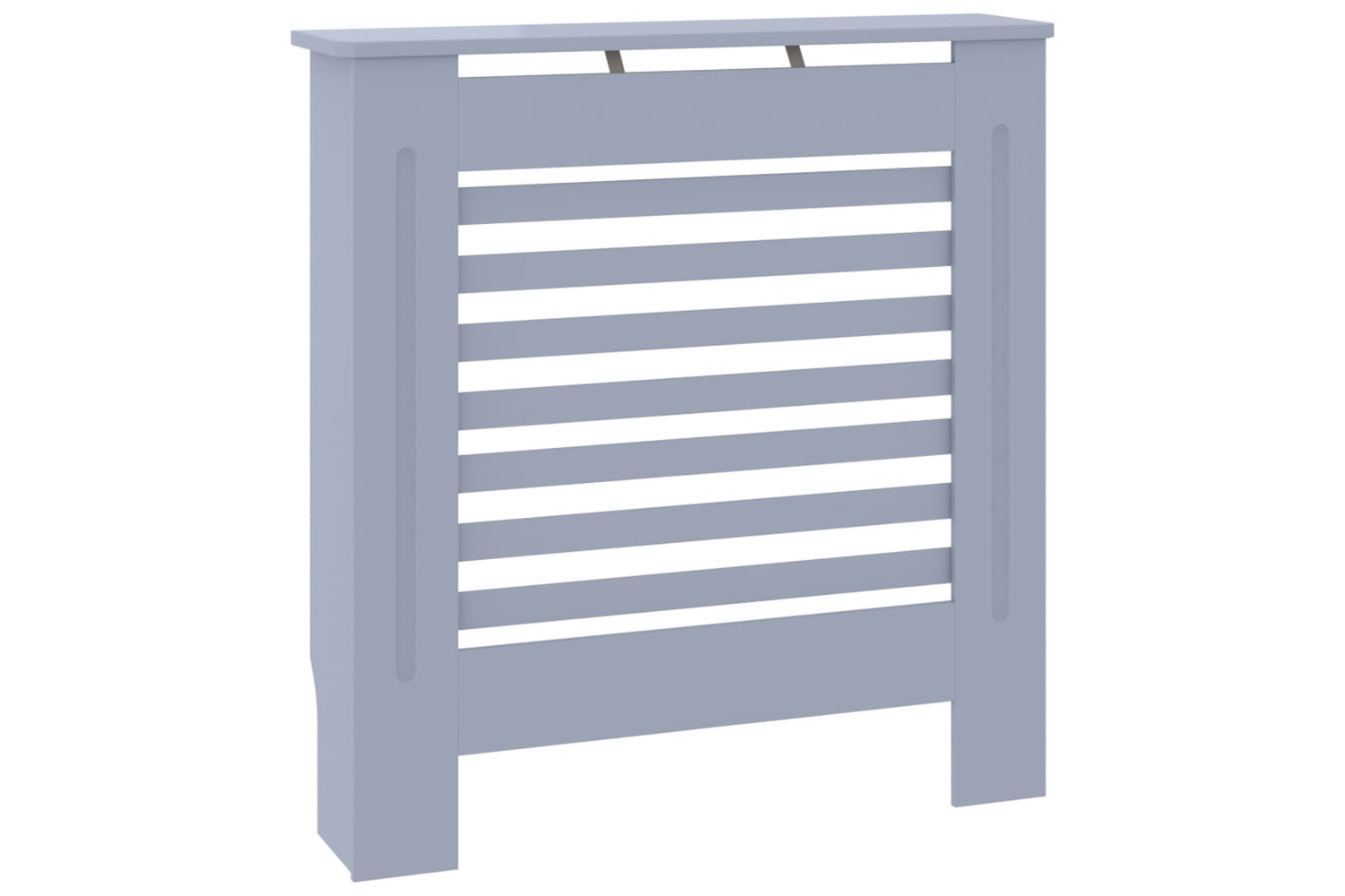 vidaXL Mdf Radiator Cover Grey 78cm