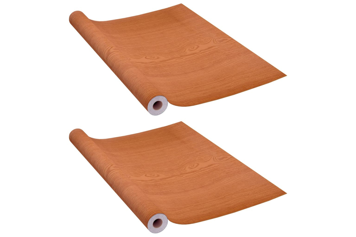 vidaXL 3059650 Self-adhesive Furniture Films 2 Pcs Light Oak 500x90cm Pvc