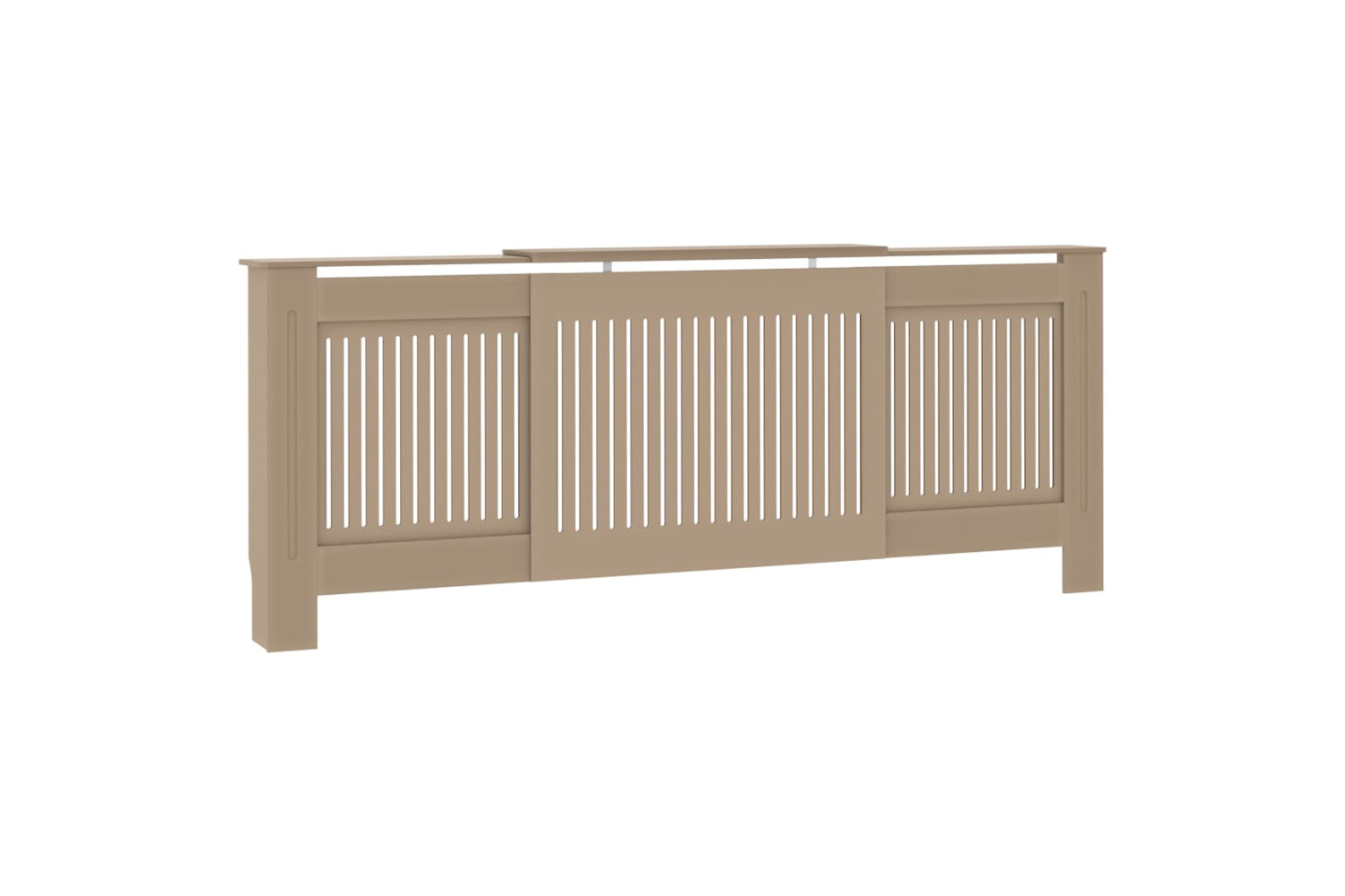 vidaXL Mdf Radiator Cover 205cm