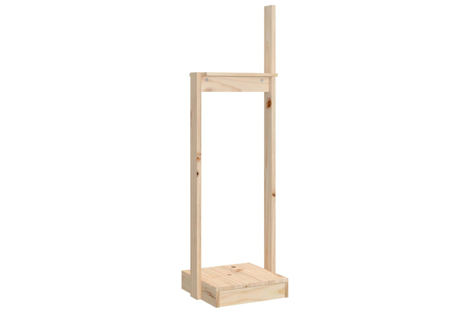 vidaXL 822616 Log Holder 33.5x30x110cm Solid Wood Pine