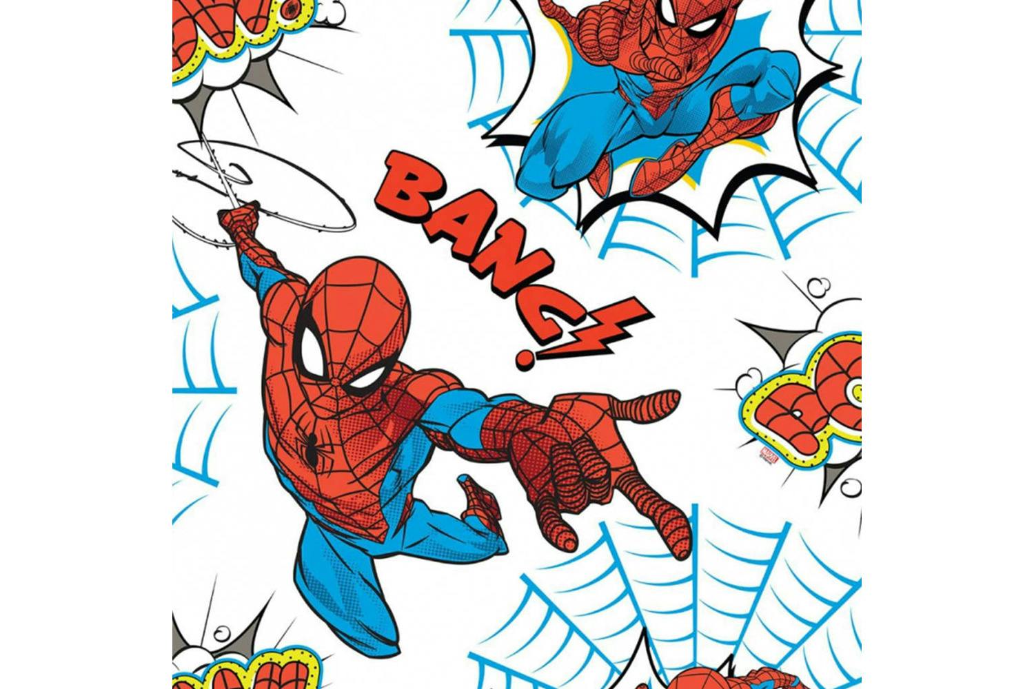 Noordwand 431385 Kids At Home Wallpaper Spiderman Pow White