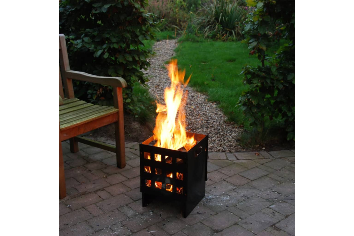 Esschert Design 404621 Fire Basket Square Ff87