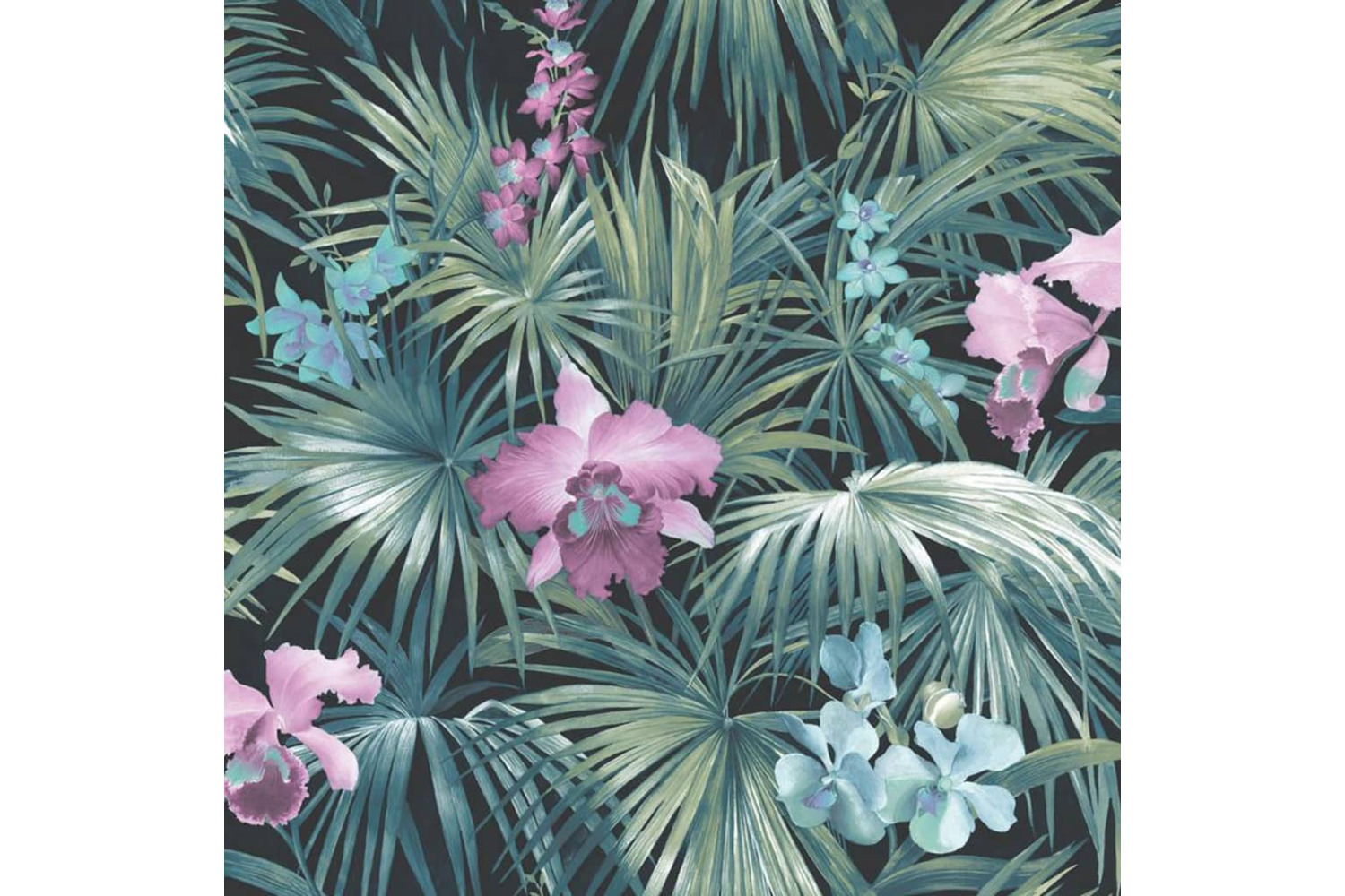 Noordwand 431357 Wallpaper Tropical Flowers Green