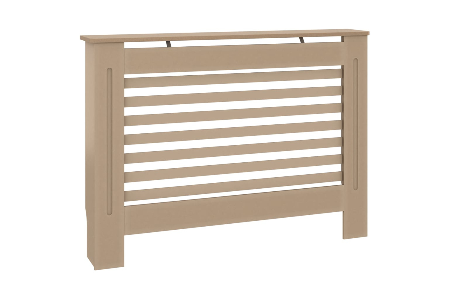vidaXL Radiator Cover 112x19x81.5cm Mdf