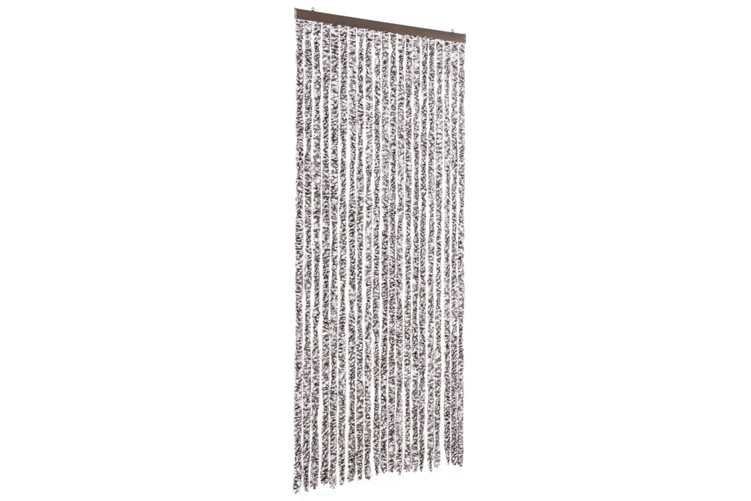 vidaXL Insect Curtain Brown And Beige 90x200cm Chenille
