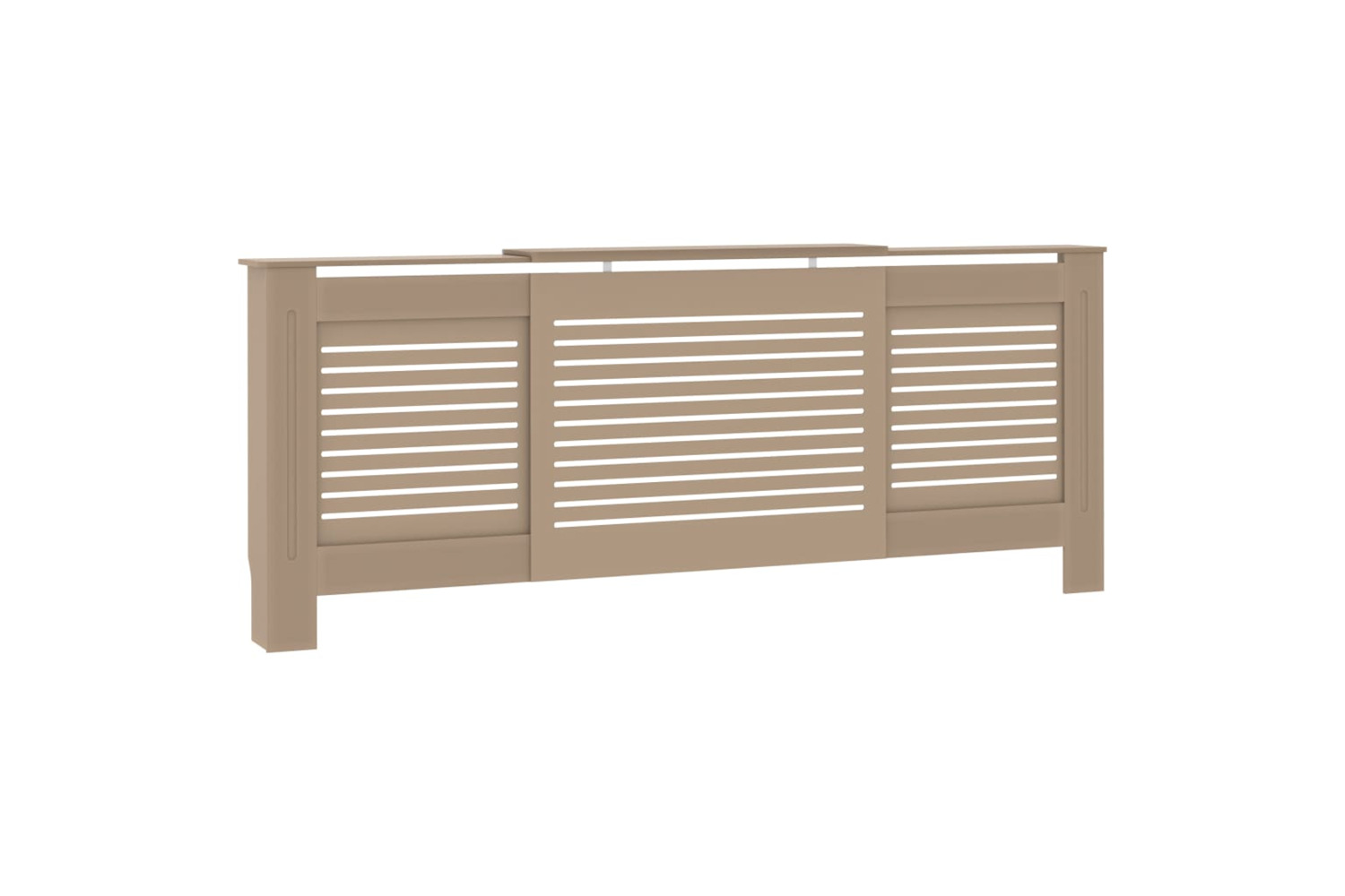vidaXL Mdf Radiator Cover 205cm