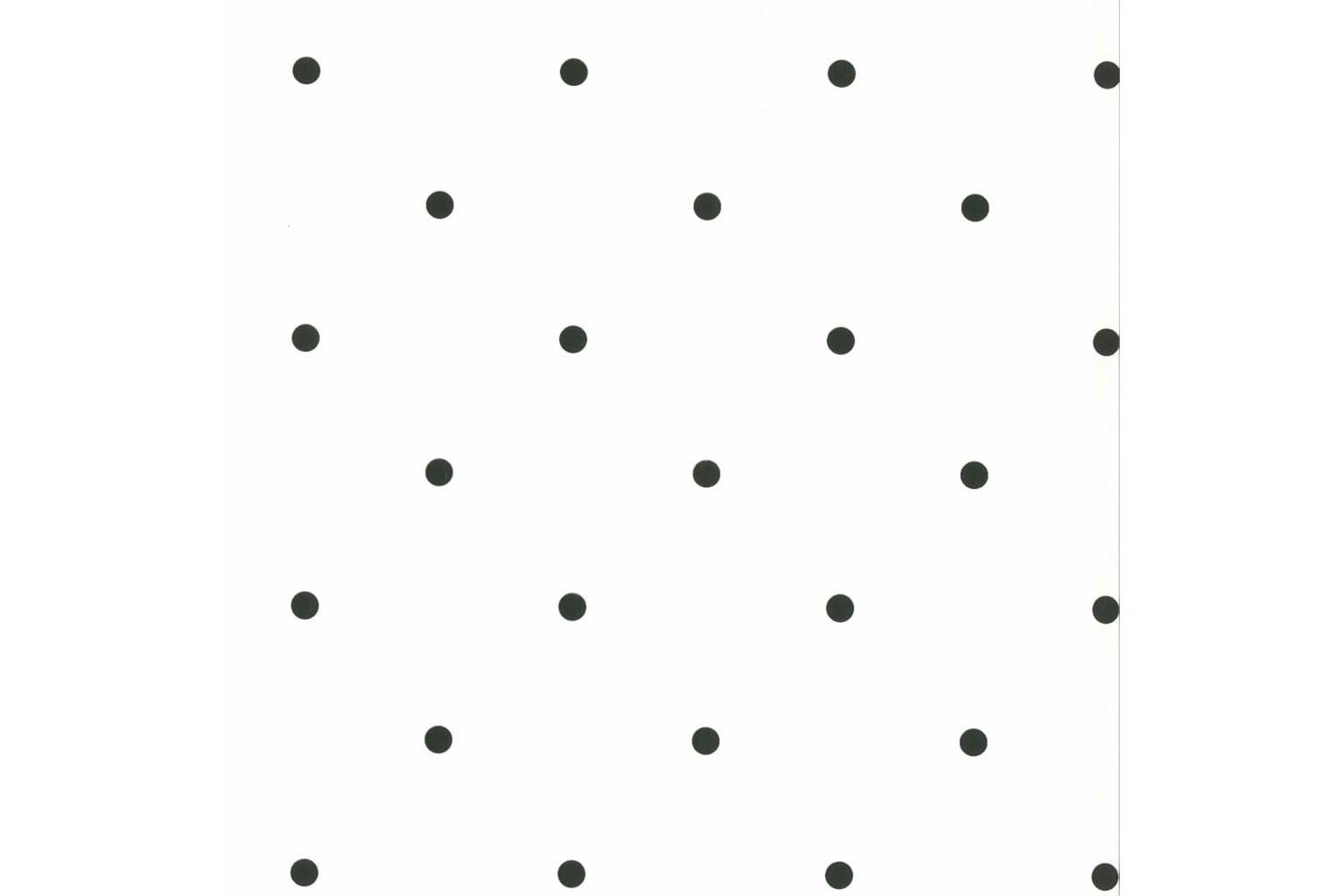 Noordwand 422685 Fabulous World Wallpaper Dots White And Black 67105-3