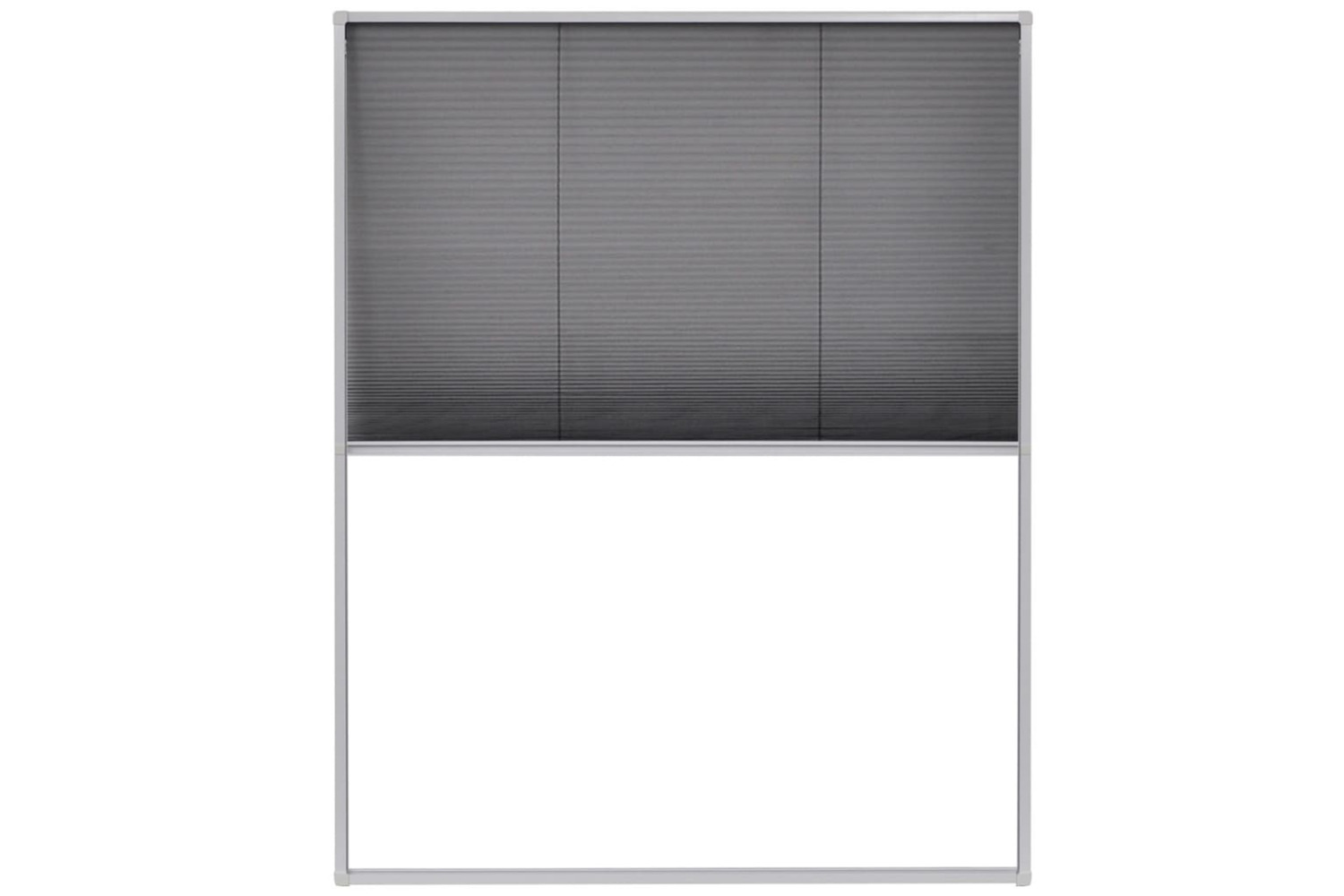 vidaXL 142611 Plisse Insect Screen For Windows Aluminium 80x100cm