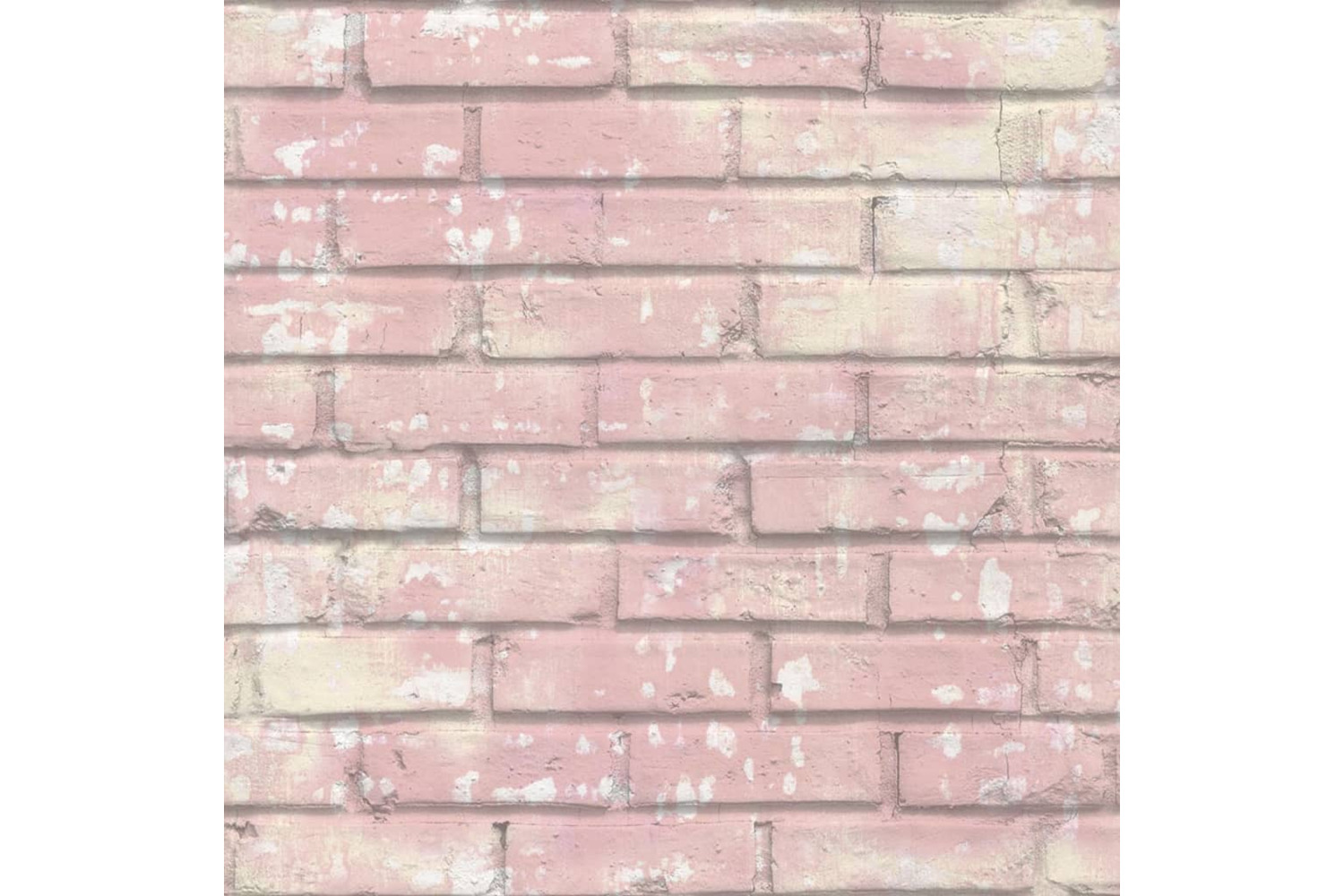Noordwand 425318 Urban Friends & Coffee Wallpaper Bricks Pink And White