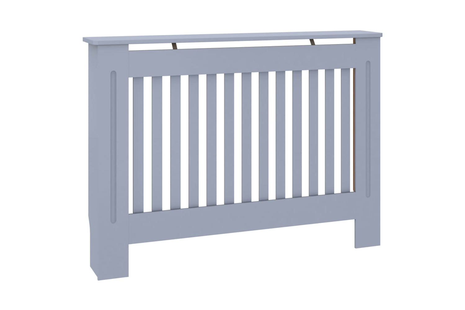 vidaXL Radiator Cover Anthracite 112x19x81.5cm Mdf