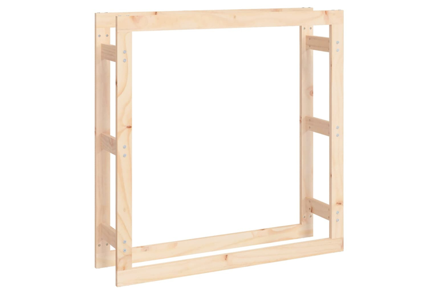 vidaXL 822422 Firewood Rack 100x25x100cm Solid Wood Pine